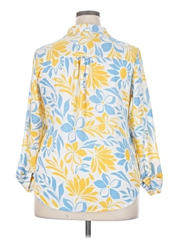 Liz Claiborne 3/4 Sleeve Blouse (view 2)