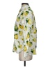 Talbots 100% Cotton Print Yellow Long Sleeve Button-Down Shirt Size S - photo 5