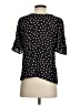 Zara Hearts Black Short Sleeve Blouse Size S - photo 2