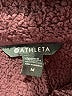 Athleta 100% Polyester Burgundy Faux Fur Jacket Size M - photo 7