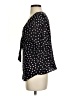 Zara Hearts Black Short Sleeve Blouse Size S - photo 5