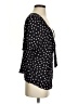 Zara Hearts Black Short Sleeve Blouse Size S - photo 4