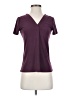 Assorted Brands Purple Short Sleeve Top Size S - photo 1