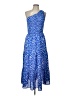 BTFBM Stars Blue Cocktail Dress Size L - photo 1