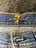 7 For All Mankind Hearts Blue Jeans Size 26 waist - photo 7