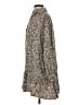 H&M 100% Viscose Silver Long Sleeve Top Size S - photo 5