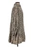 H&M 100% Viscose Silver Long Sleeve Top Size S - photo 4