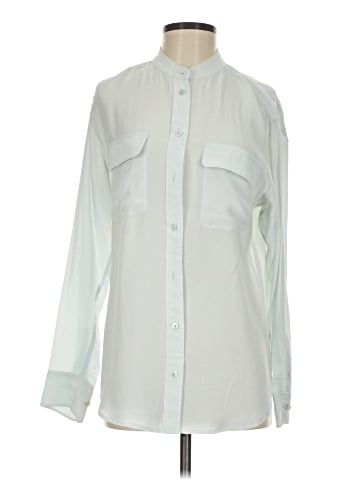 Equipment Long Sleeve Blouse (view 1)