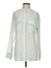 Equipment Solid Green Long Sleeve Blouse Size S - photo 1