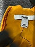 Bar III Yellow Short Sleeve Top Size S - photo 4