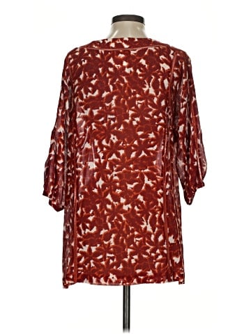 LaROK 3/4 Sleeve Silk Top (view 2)