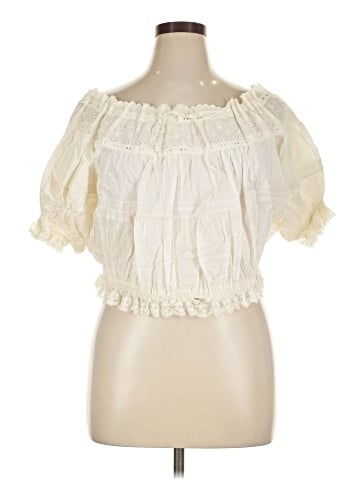 Free People Short Sleeve Blouse (view 1)
