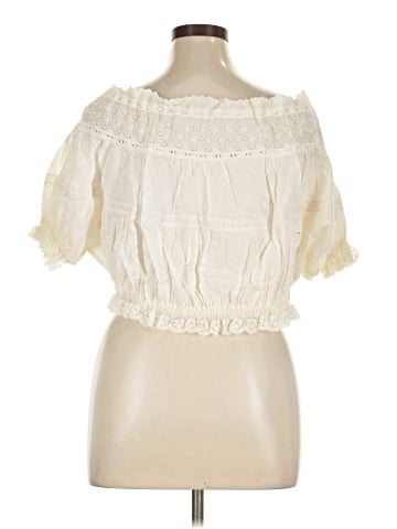 Free People Short Sleeve Blouse (view 2)