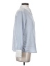 MOTF Color Block Blue Long Sleeve Blouse Size XS - photo 4