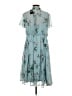 Torrid Floral Teal Casual Dress Size Lg Plus (0) - photo 2