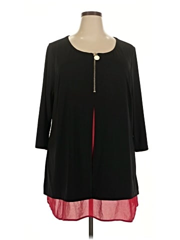 Avenue Studio 3/4 Sleeve Blouse (view 1)