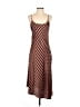 A New Day 100% Polyester Chevron-herringbone Brown Casual Dress Size S - photo 1