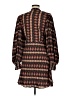 by TiMo 100% Polyester Paisley Brown Casual Dress Size M - photo 2