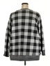 Woman Within Plaid Gray Pullover Sweater Size 22 (1X) - photo 2