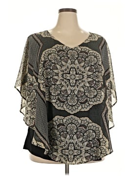 Sara Michelle 3/4 Sleeve Blouse