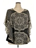 Sara Michelle Black 3/4 Sleeve Blouse Size 3X - photo 1