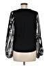 Nine West Black Long Sleeve Blouse Size M - photo 2