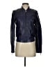 Vakko 100% Leather Blue Leather Jacket Size XS - photo 1