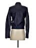 Vakko 100% Leather Blue Leather Jacket Size XS - photo 2