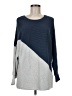 Vince Camuto Color Block Blue Pullover Sweater Size M - photo 1