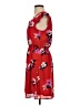 41Hawthorn 100% Polyester Floral Red Casual Dress Size S - photo 5