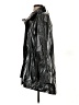 My Anorak 100% Polyester Metallic Black Raincoat Size S - photo 5