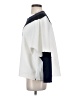 Topshop Color Block Multi Color White 3/4 Sleeve Blouse Size 4 - photo 5