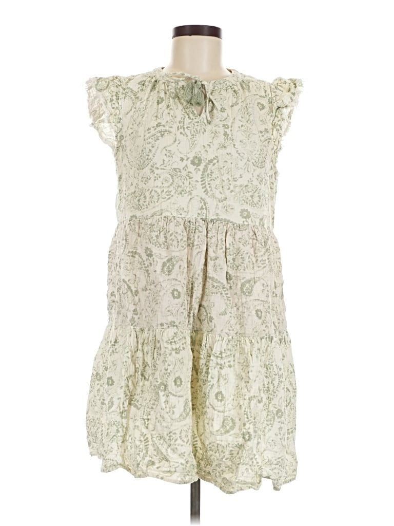 Pre-owned Wonderly Casual Dress In Ivory