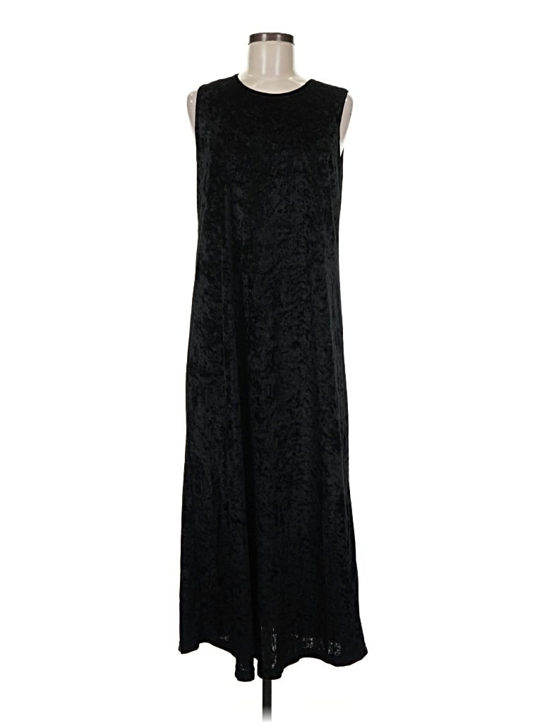 Pre-owned Impressions Casual Dress In Black