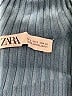 Zara Teal Turtleneck Sweater Size S - photo 7