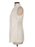 CAbi 100% Polyester Ivory Sleeveless Blouse Size 4 - photo 5