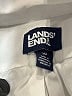 Lands' End 100% Cotton Solid Ivory White Long Sleeve Button-Down Shirt Size 10 - photo 3