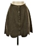 Soprano Solid Brown Casual Skirt Size S - photo 1