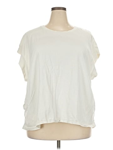 Madewell Plus Side-Cinch Muscle Tee (view 1)