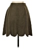 Soprano Solid Brown Casual Skirt Size S - photo 2