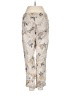 Democracy Floral Ivory Casual Pants Size 2 - photo 2