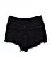 Zara Stars Black Denim Shorts Size 6 - photo 2