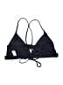 Cider Solid Blue Black Swimsuit Top Size XL - photo 2
