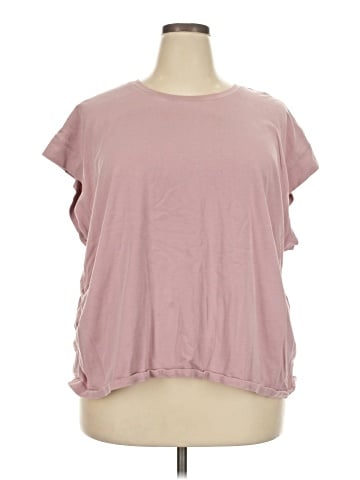 Madewell Plus Side-Cinch Muscle Tee (view 1)