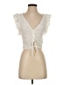 Zara Ivory Sleeveless Blouse Size S - photo 1