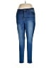 Wax Jean Solid Blue Jeans Size 14 - photo 1
