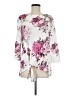 Avery G White 3/4 Sleeve Blouse Size M - photo 1