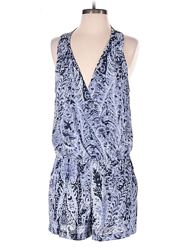 Pre-owned Bcbgmaxazria Romper In Blue