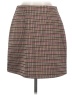 Maurices Plaid Brown Casual Skirt Size M - photo 2
