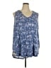 LIVI Blue Tank Top Size 26 - 28 Plus - photo 1